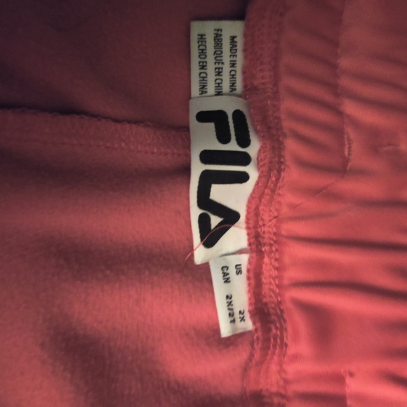 Fila Pink Track Pants - Picture 4 of 5